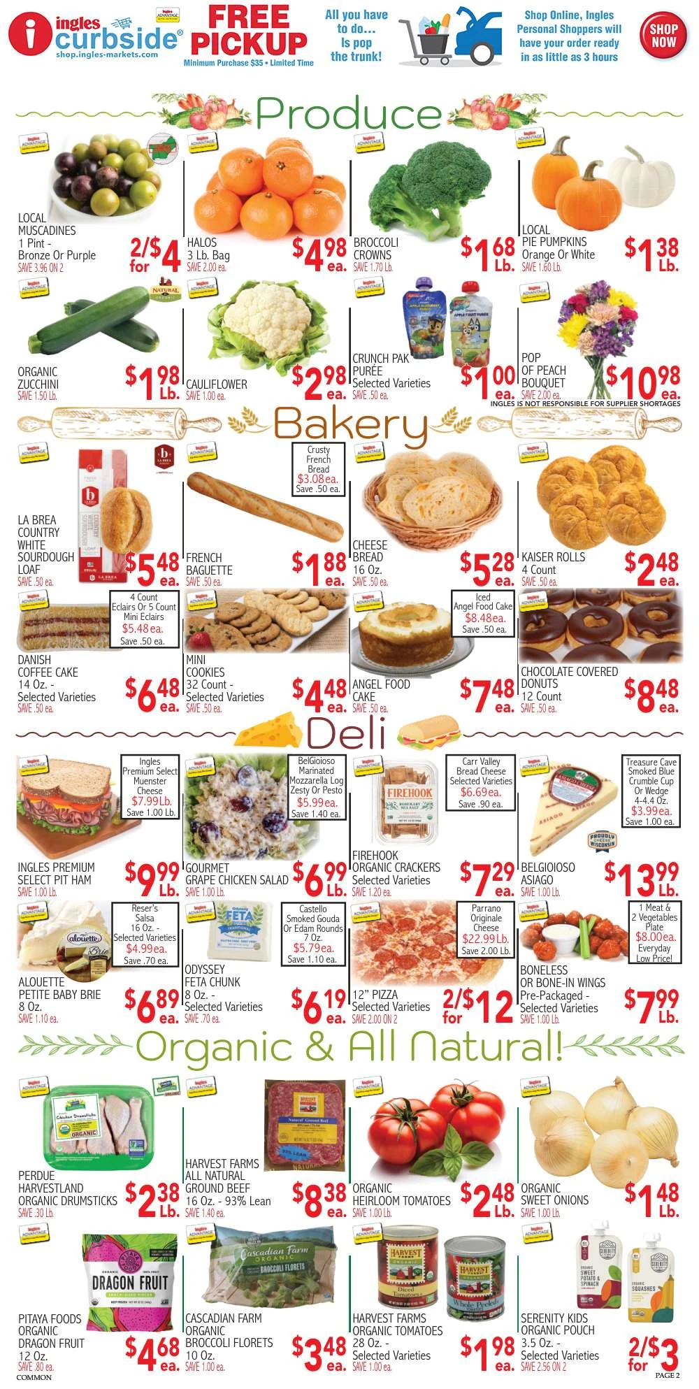Ingles weekly ad, page 2