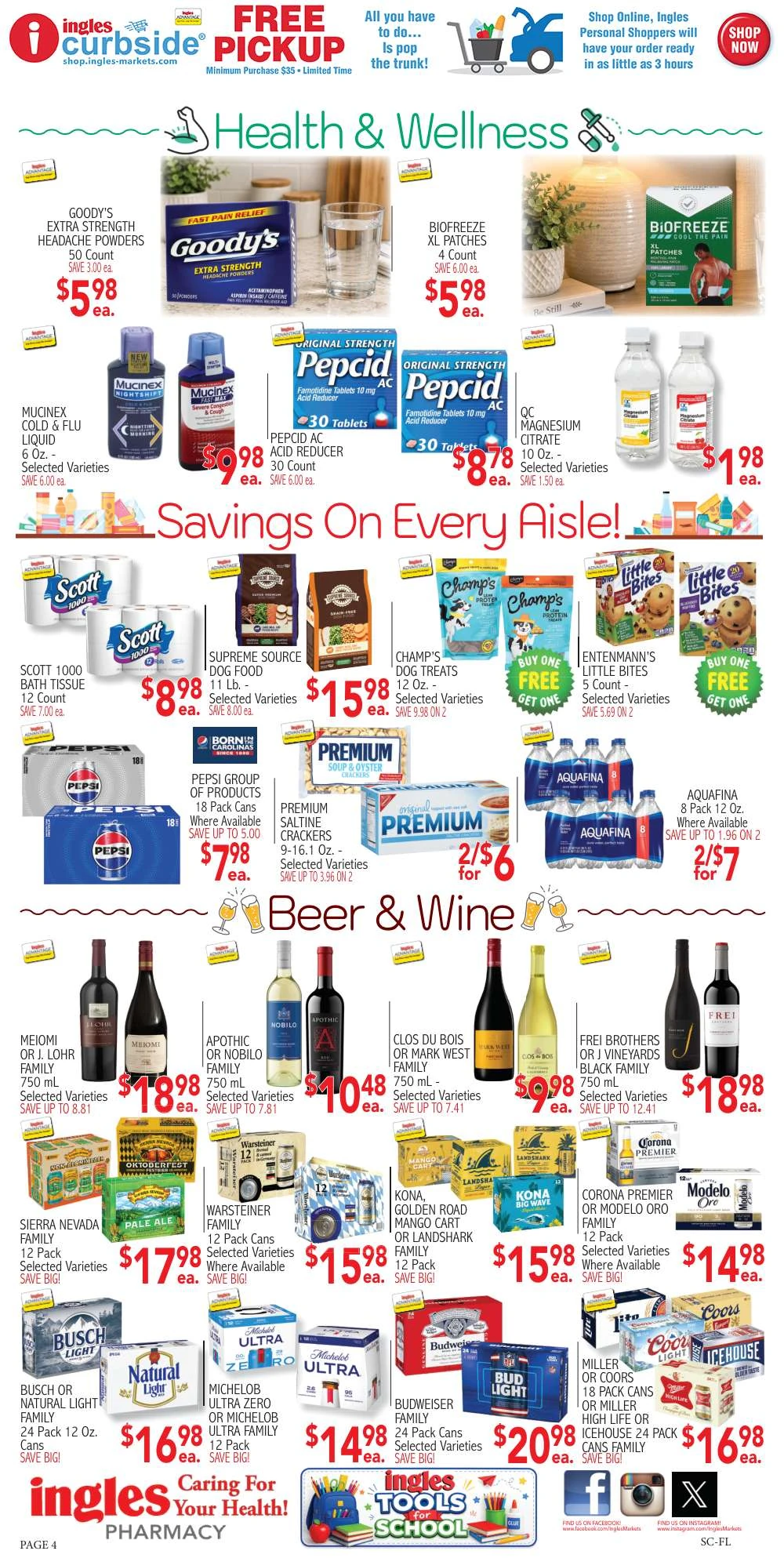 Ingles Weekly Ad 4 Ingles weekly ad, page 4